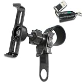 ChargerCity OEM Garmin Nuvi Strip-LOCK Motorcycle Bicycle Bike Mount and Bracket Cradle Kit for Garmin Nuvi 11xx 12xx 13xx 1100 1200 1240 1250 1260 1270 1290 1300 1340 1350 1370 1390 LM LMT T GPS Navigator models (Fits HandleBar from .75 to 1.5 inch) **Shipment include ChargerCity OEM Micro SD Card Reader & Manufacture Direct Replacement Warranty**