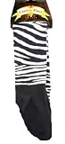 SOX6 Zebra Print Knee High Socks