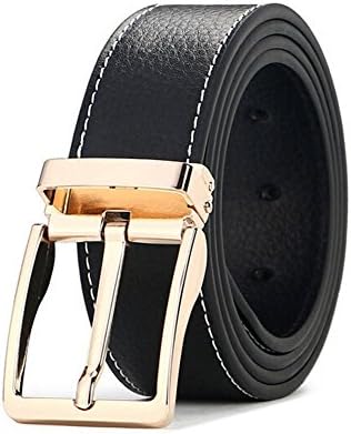 Luxury Women Genuine Leather Dress Waist Belts (48"/120cm, Black)
