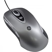 GE 98535 5 Button Wired Laser Mouse