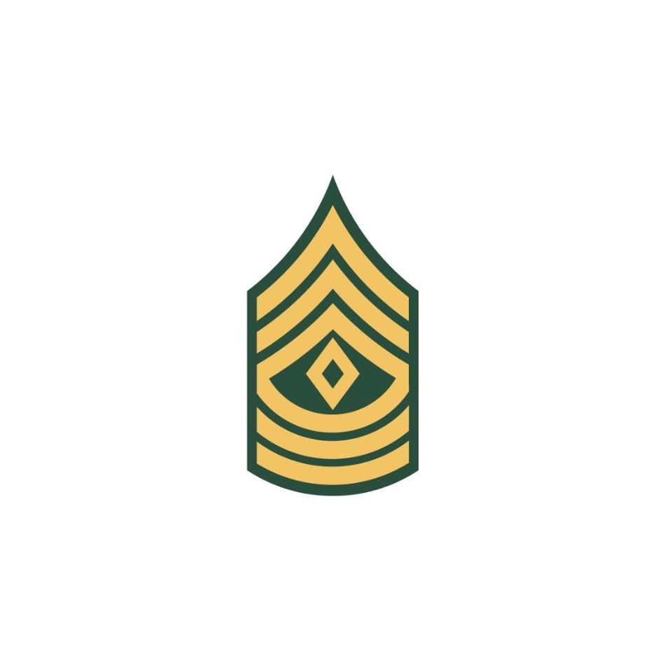 First Sergeant 1SG Rank Insignia Postcards Images Frompo