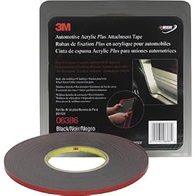 3M Automotive Acrylic Plus Attachment Tape - 1 4In. x 20Yd. Roll, Model# 06386 by 3M