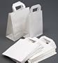 15 WHITE PAPER CARRIER BAGS PARTY BAGS