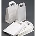15 WHITE PAPER CARRIER BAGS PARTY BAGS