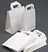 15 WHITE PAPER CARRIER BAGS PARTY BAGS