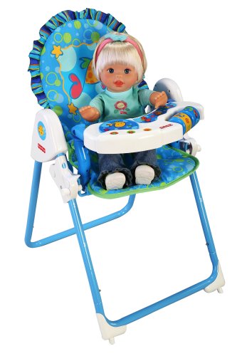 Childrens Toyshop  Toys : Tollytots Fisher-Price Ocean Wonder Deluxe Doll High Chair