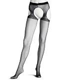 Leg Avenue Womens Queen Sheer Garter Belt Panty Hose #1901Q