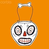 Wallmonkeys Peel and Stick Wall Decals - Halloween Bucket - 48