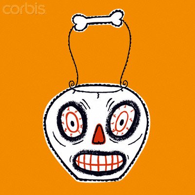 Wallmonkeys Peel and Stick Wall Decals - Halloween Bucket - 48