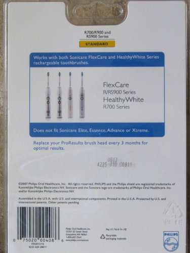 Sonicare ソニケア ProResults 交換用歯ブラシ Standerd １パック５本入り