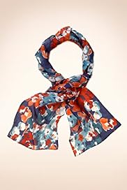 Classic Collection Pure Silk Floral Lightweight Scarf
