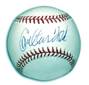 Carlton Fisk Signed Major League Baseball