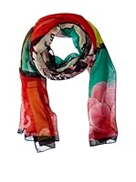 Desigual Fular Tricolor  Scarf (Multicolor)