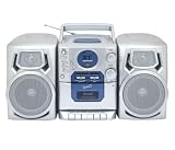 Supersonic SC-803 Portable MP3/CD Player with Cassette Recorder, AM/FM Radio & USB Input