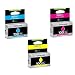 Lexmark 14N0850 100XL Tintenpatronen 3er-Pack, cyan / magenta / gelb