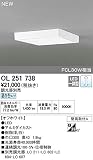 オーデリック　フラットプレート 【OL 251 738】【OL251738】