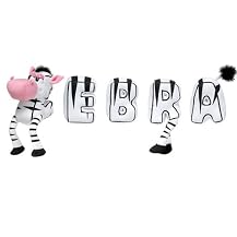 WordWorld WordFriends Magnetic Plush Zebra