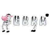 WordWorld WordFriends Magnetic Plush Zebra