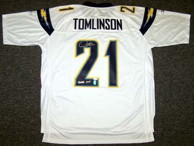 LaDainian Tomlinson 2006 MVP Autographed San Diego Chargers Jersey PSA/DNA #K09651 White