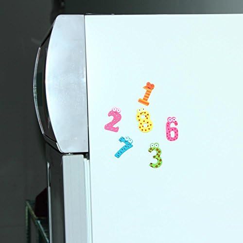 1set Magnet Education Learn X mas Gift Set 10 Number Wooden Fridge Cute Kid Baby Toy Brand New