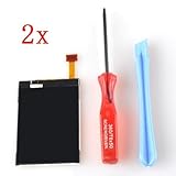 Neewer 2x New High Quality LCD Screen Display Replacement For Nokia N81 Wit ....