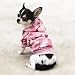 PINK - X-SMALL - Fashionable, Warm Camo Fleece Hoodies