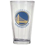 Golden State Warriors 3D Logo Pint Glass