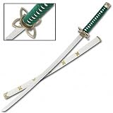 Golden Petals Samurai Sword, White & Gold Katana, Japanese Replica