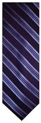 Men's Tommy Hilfiger Neck Tie 100% Silk Purple/blue Blend
