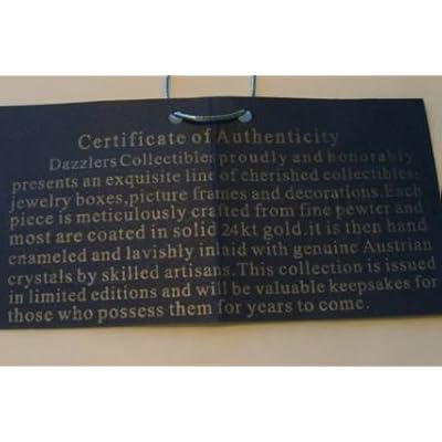 Faberge Egg Box with Ring Insert Swarovski Crystals 24K Gold Jewelry Faberge Egg Box with Ring Insert Swarovski Crystals 24K Gold Jewelry