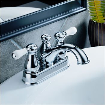 DELTA LELAND 2 HANDLE STAINLESS LAVATORY FAUCET