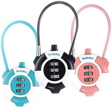 XS 3-digit Luggage Combination Lock(Random Color)