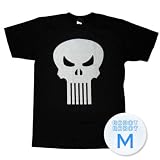 パニッシャー ロゴTee／Punisher Logo T-Shirt マーベル アンチヒーロー 映画Tシャツ M【並行輸入】
