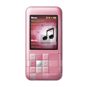 Creative Zen Mozaic 2 GB MP3 Player (Pink) by Creative Labs