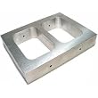 MOLDFRAME 1" Aluminum Double 1 7/8" x 2 7/8"