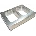 MOLDFRAME 1" Aluminum Double 1 7/8" x 2 7/8"