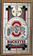 Ohio State Buckeyes Wall Clock Wooden Frame NCAA College Athletics Fan Shop Sports Team Merchandise