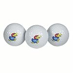Kansas Golf Balls 3- Pack