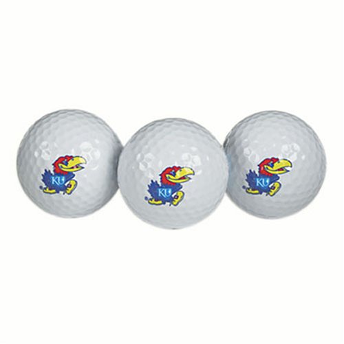 Buy Team Effort Kansas Jayhawks Golf Ball 3 Pack by Team Effort