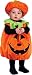 Infant Plush Pumpkin Costume with Hat