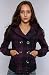 Joyrich The Jump Off Plaid Jacket in Purple & Navy,Light Jackets for Women