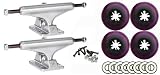 INDEPENDENT 149mm Skateboard TRUCKS 53mm ALMOST Wheels, ABEC 9 Bearings