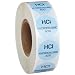 I-Chem Label, Hydrochloric Acid, Case of 1000