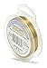 Artistic Wire 28-Gauge Silver Plated Gold Wire, 40-Yards