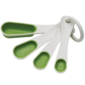 Arugula Green SleekStor Nesting Spoons 