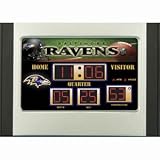 Baltimore Ravens Scoreboard Desk Clock