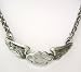 Kitsch n Kouture Flying Knux Winged Brass Knuckles Pendant with chain