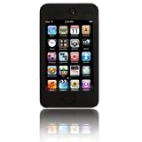 Black Silicone Case & Screen Protector for New Apple iPod Touch 3rd & 2nd Generation 3G 2G - 8GB 16GB 32GB 64GBby EASYi
