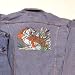 Lee Denim Jacket with Tiger Embroidery on back