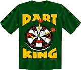 lustige Sport-T-Shirts  Dart-King !!!  Groessen S - XXL